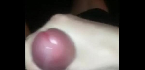  Skinny boy twink shoots big load pov cumshot big dick